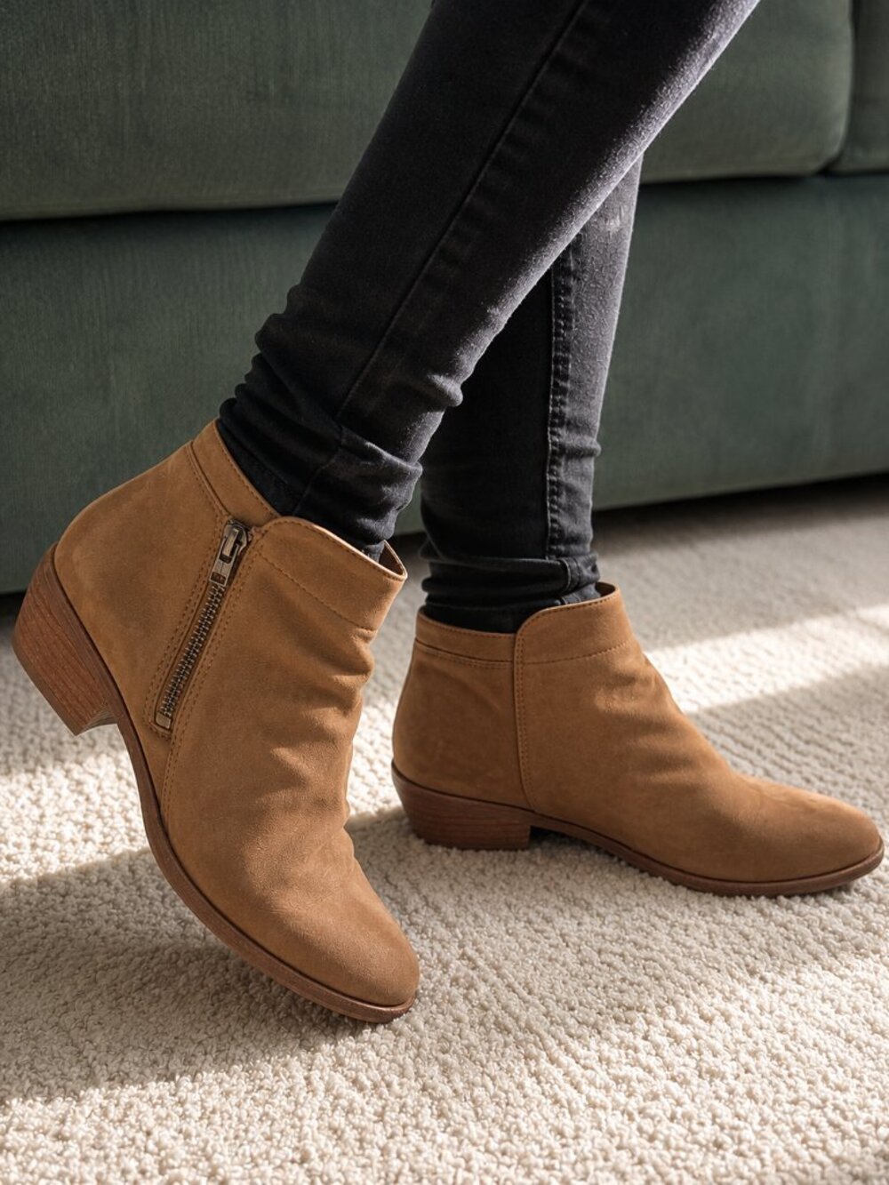Sam Edelman Women's Tan Leather Boots